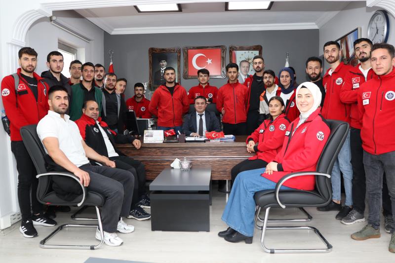 GSB Ardahan İl Müdürlüğüne  Teşekkür Ziyareti