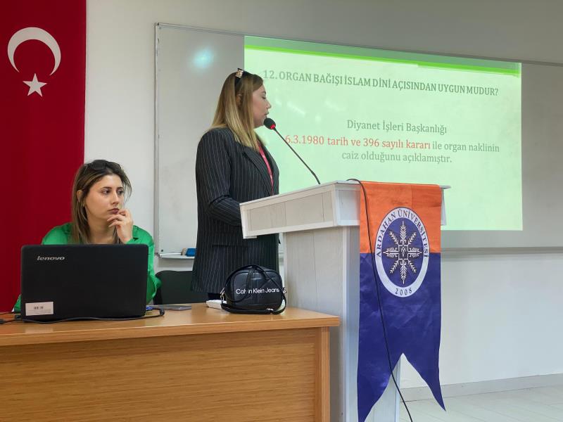 Seminer - Organ ve Doku Bağışı