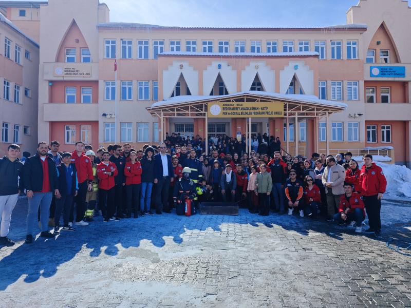 Etkinlik - 28 Şubat Sivil Savunma Günü (Bedirhan Bey Anadolu İmam Hatip Lisesi)