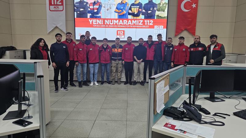 112 Acil Çağrı Merkezi Ardahan Müdürlüğüne Teknik Gezi - III. Grup