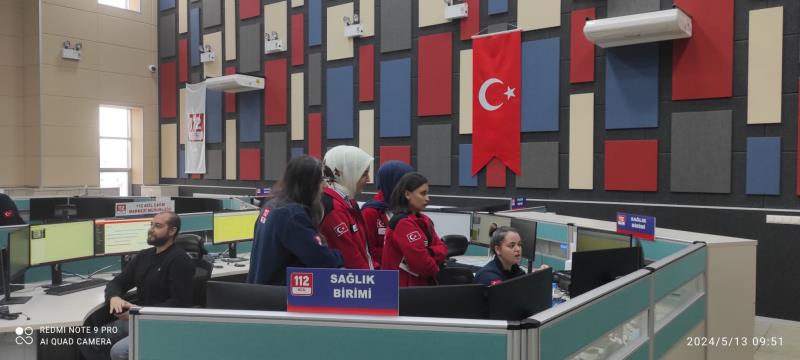 112 Acil Çağrı Merkezi Ardahan Müdürlüğüne Teknik Gezi - II. Grup
