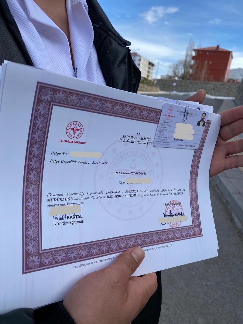 Temel İlkyardım Eğitimi Sertifika Programı - I.Kur